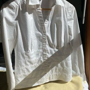 White Button Up Blouse